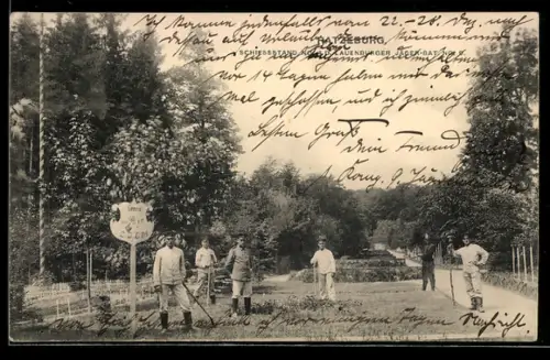 AK Ratzeburg, Schiessstand No. 4 des Lauenbürger Jjäger-Bataillons No. 9