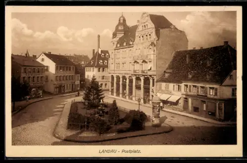 AK Landau, Postplatz