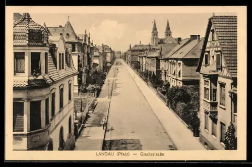 AK Landau /Pfalz, Glacisstrasse
