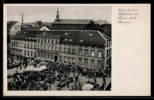 AK Kaiserslautern, Stiftsplatz mit Theodor Zink-Museum