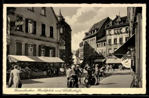 AK Kaiserslautern, Marktplatz und Schillerstrasse