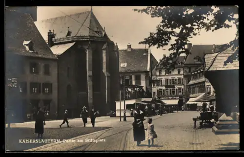 AK Kaiserslautern, Partie am Stiftsplatz