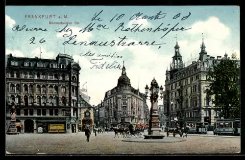 AK Frankfurt a. M., Bockenheimer Tor
