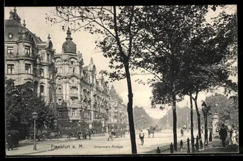 AK Frankfurt a. M., Untermain-Anlage