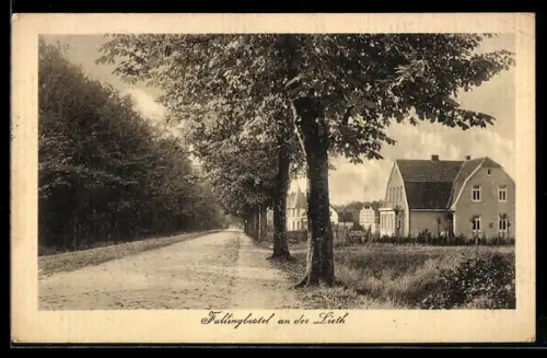 AK Fallingbostel an der Lieth, Strassenansicht mit Häusern