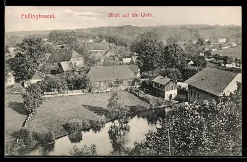 AK Fallingbostel, Blick auf die Lieth
