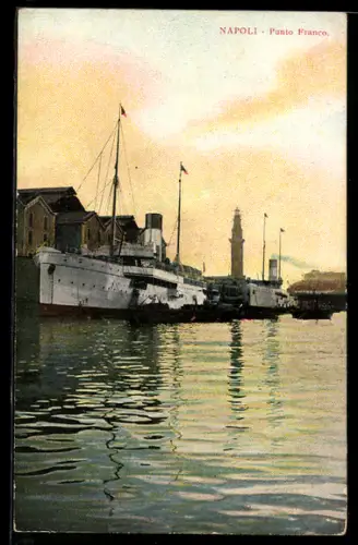 AK Napoli, Punto Franco, Dampfer