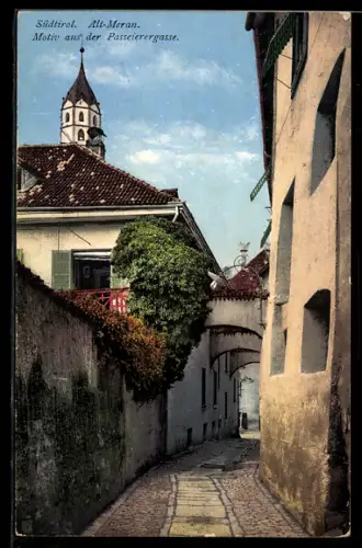 AK Alt-Meran, Partie in der Passeierergasse