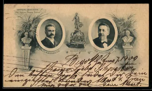 AK New York, NY, 19th National Singing Festival, A. Claassen, S. K. Saenger