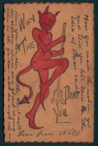 Leder-AK Roter Teufel, Why the Devil Dont you