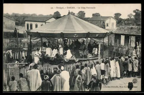 AK Dakar, Karussell auf einem Volksfest