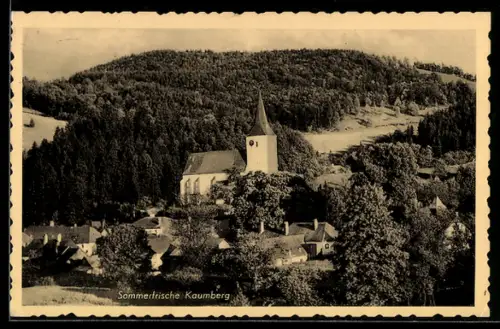 AK Kaumberg, Blick zur Kirche