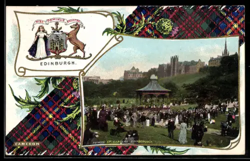 AK Edinburgh, Princes St. Gardens