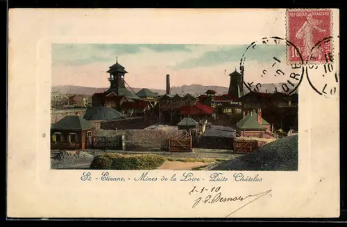 AK St. Etienne, Mines de la Loire, Kohle-Grube