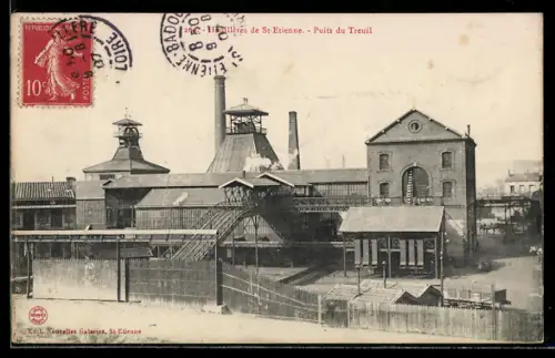 AK Saint-Ètienne, Houillères - Puits du Treuil