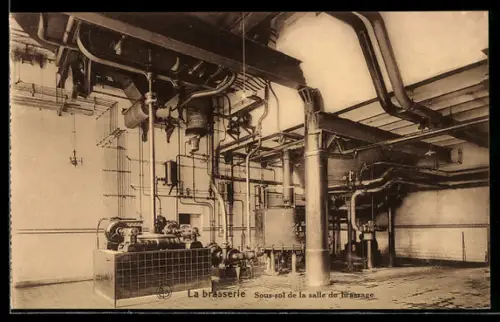 AK Untergeschoss des Brauhauses