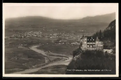 AK Monnetier, Chateau de Monnetier et l`Arve