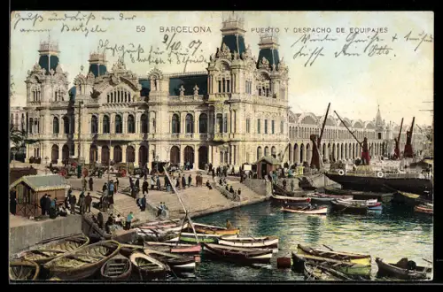 AK Barcelona, Puerto y Despacho de Equipajes