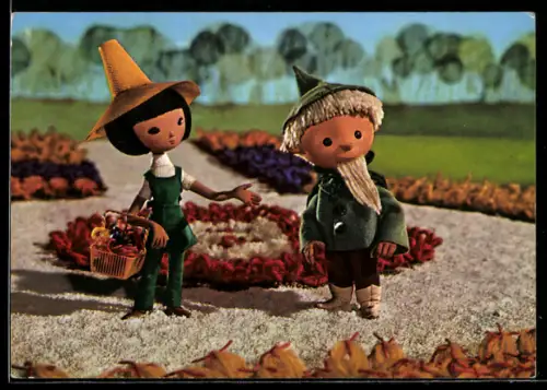 AK Der Sandmann in Asien