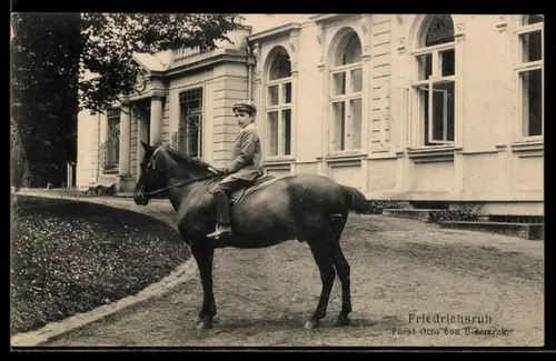 AK Friedrichsruh, Fürst Otto von Bismarck, Des Altreichskanzlers Enkel