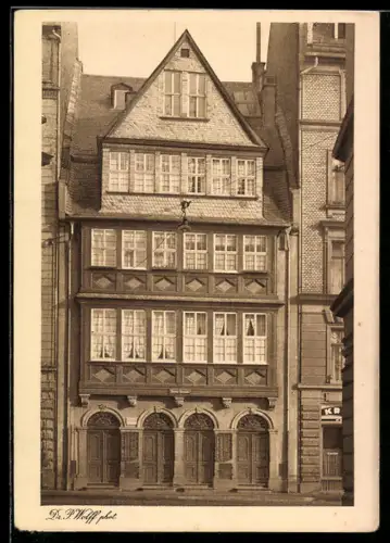 AK Frankfurt am Main, Stammhaus der Familie Rothschild