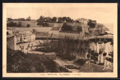 AK Le Palais /Belle-Ile, le Port, Hafen