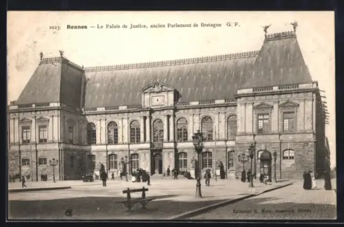 AK Rennes, Le Palais de Justice, ancien Parlement de Bretagne