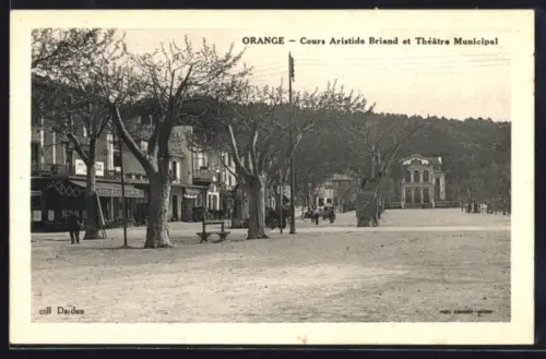 AK Orange, Cours Aristide Briand et Théâtre Municipal
