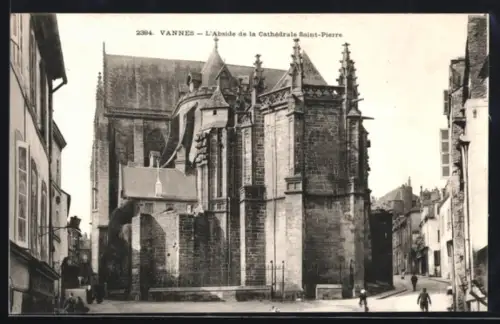 AK Vannes, L`Abside de la Cathédrale Saint-Pierre