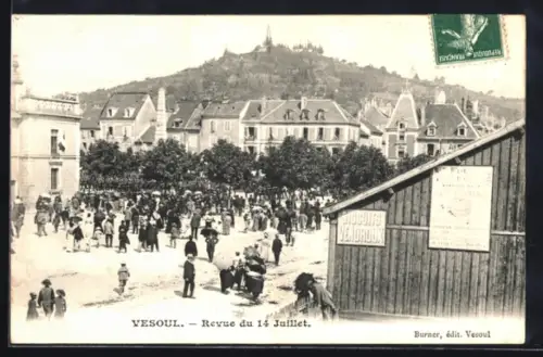 AK Vesoul, Revue du 14 Juillet