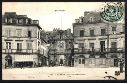 AK Vannes /Bretagne, Place du Morbihan
