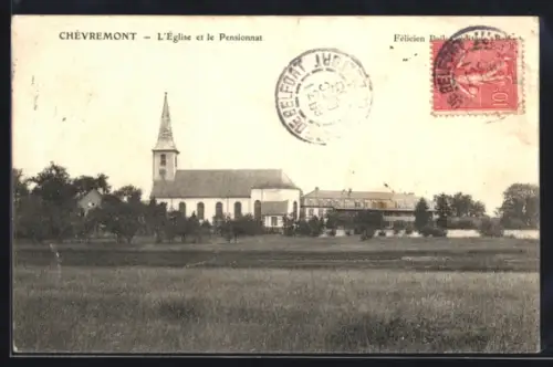 AK Chèvremont, L`Église et le Pensionnat