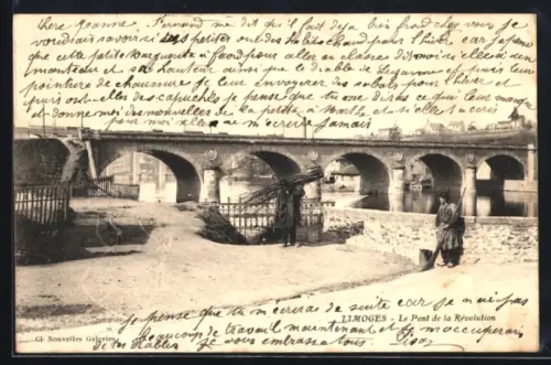AK Limoges, Le Pont de la Révolution