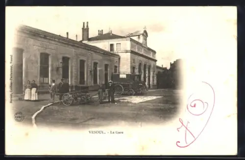 AK Vesoul, La Gare