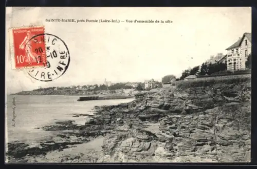 AK Sainte-Marie près Pornic, Vue d`ensemble de la côte
