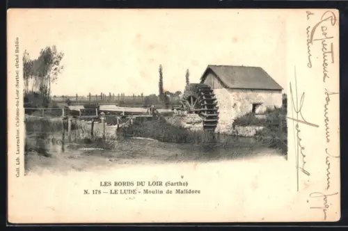 AK Le Lude /Sarthe, Moulin de Malidore
