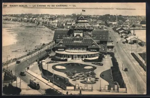 AK Saint-Malo, Le Casino vu du Château