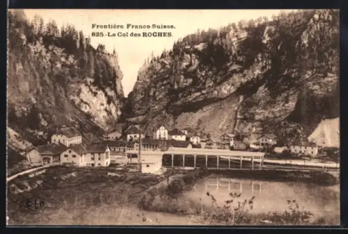 AK Le Locle, Le col des Roches, Frontière Franco-Suisse