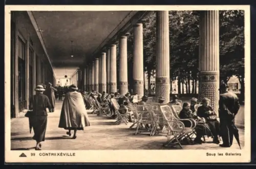 AK Contrexéville, Souls les galeries