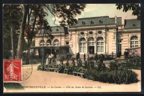 AK Contrexeville, Le Casino, Côté du Salon de Lecture
