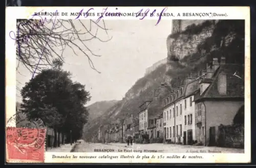 AK Besancon, Le Faubourg Rivotte