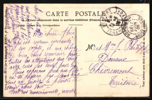 AK Besancon, Le Faubourg Rivotte