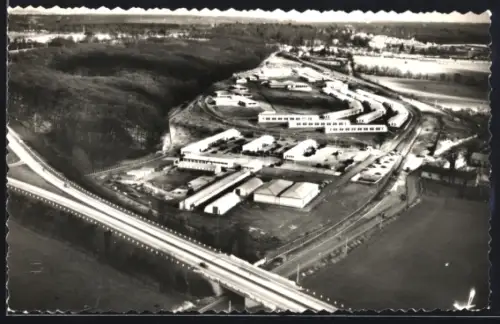 AK Rocquencourt, le Camp de Voluceau, Vue générale