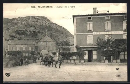 AK Tournemire, Avenue de la Gare