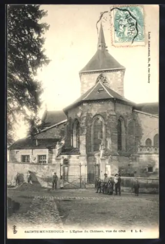 AK Sainte-Menehould, L`Église du Château, vue de côté