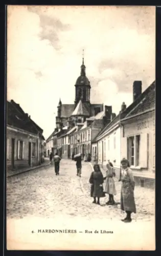 AK Harbonnières, Rue de Lihons