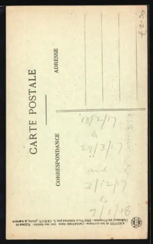 AK Harbonnières, Rue de Lihons