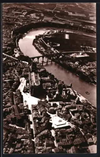 AK Albi, Vue aérienne du Quartier Sainte-Cécile