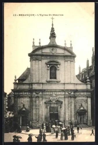 AK Besancon, L`Eglise St-Maurice