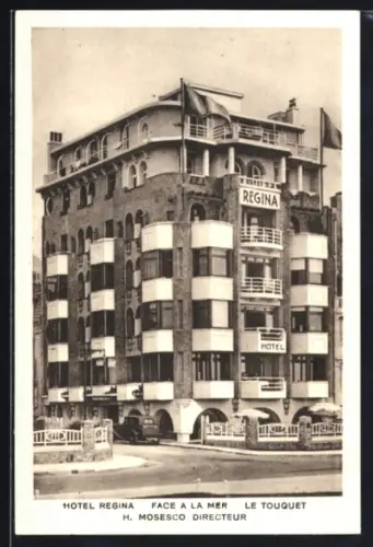 AK Le Touquet, Hotel Regina, Face a la Mer, Directeur H. Mosesco